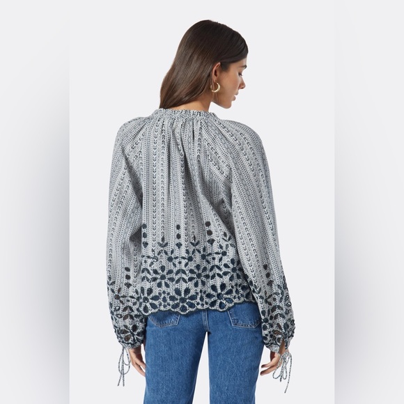 JOIE ~ Ogdine Long Sleeves Top - Picture 5 of 6